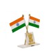 Voila India Rectangle Car Dashboard Flags